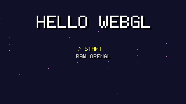 HELLO WEBGL